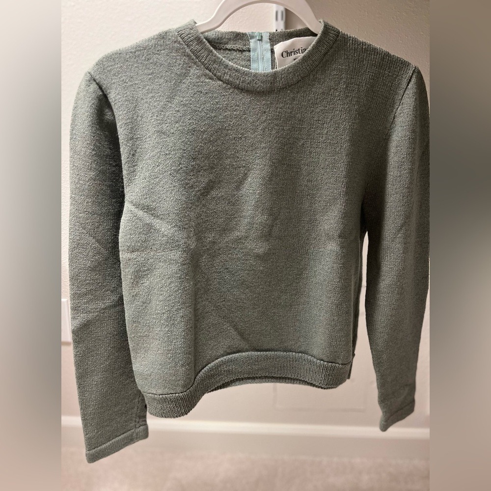 Christian A. New York Vintage Green Sweater - Picture 5 of 5